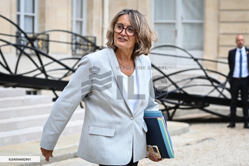 Council of Ministers at the Elysee Palace FA