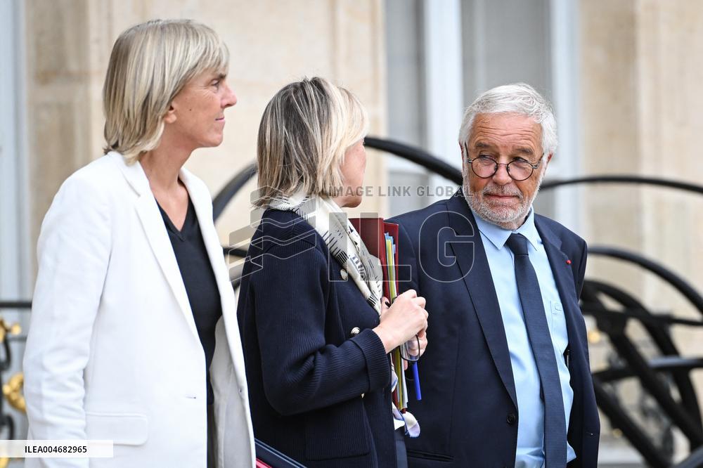Council of Ministers at the Elysee Palace FA