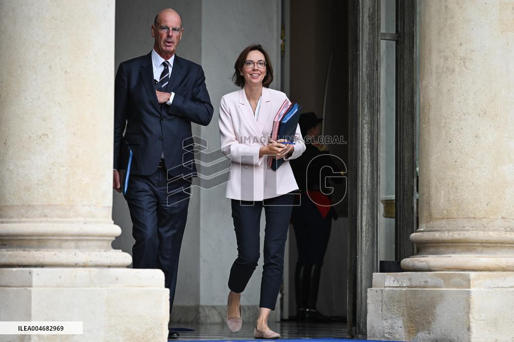 Council of Ministers at the Elysee Palace FA