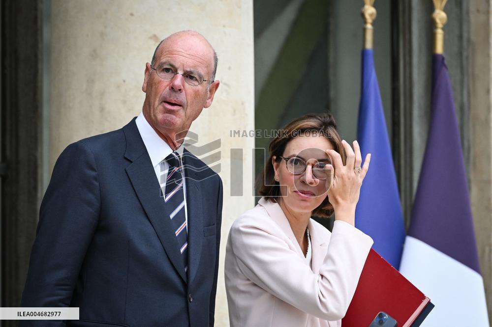 Council of Ministers at the Elysee Palace FA