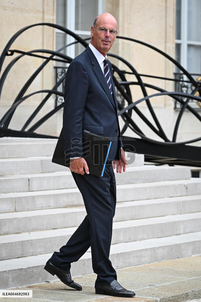 Council of Ministers at the Elysee Palace FA