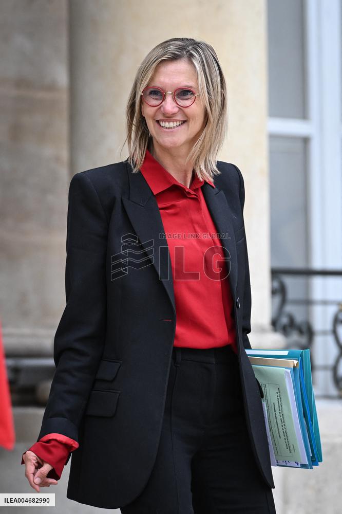 Council of Ministers at the Elysee Palace FA