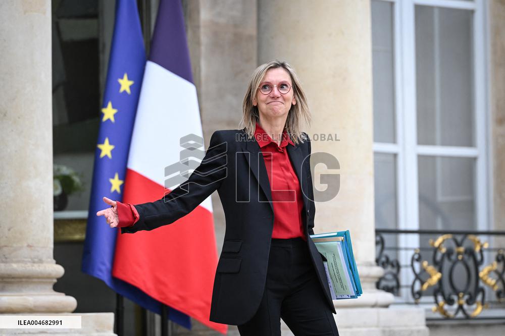 Council of Ministers at the Elysee Palace FA