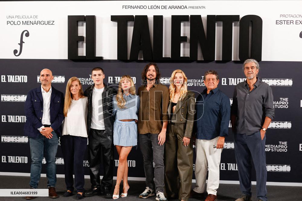 El talento Photocall - Madrid