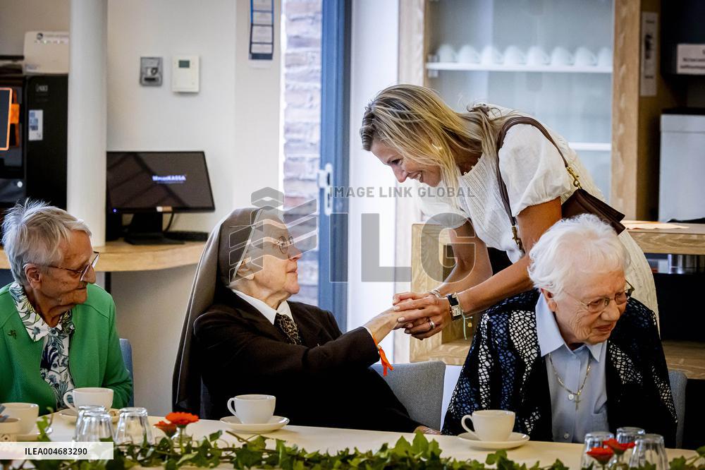 Queen Maxima Visits the Monastery Quarter - Netherlands