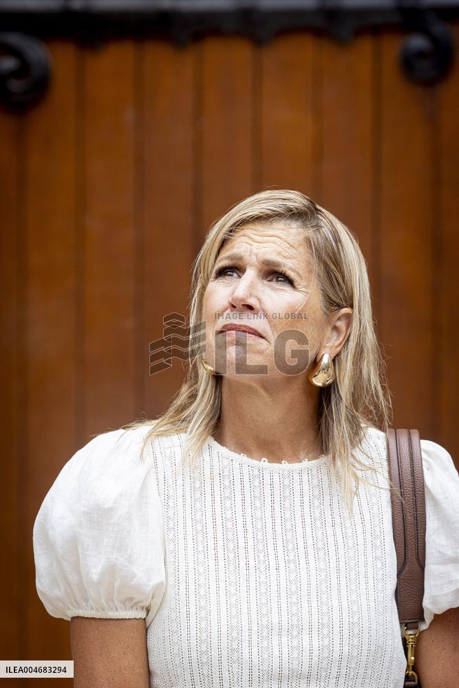 Queen Maxima Visits the Monastery Quarter - Netherlands