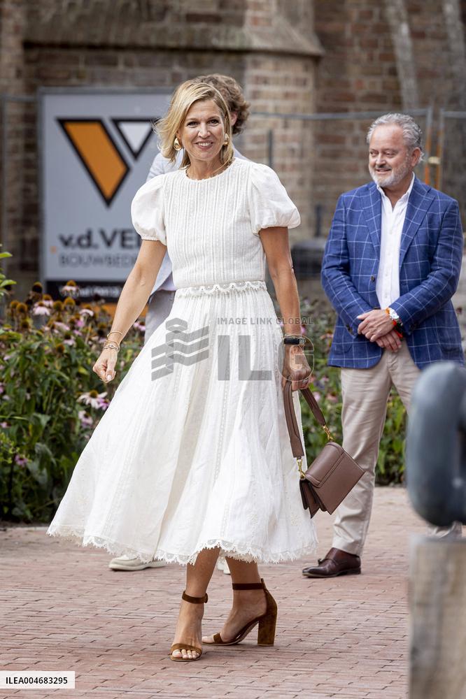 Queen Maxima Visits the Monastery Quarter - Netherlands