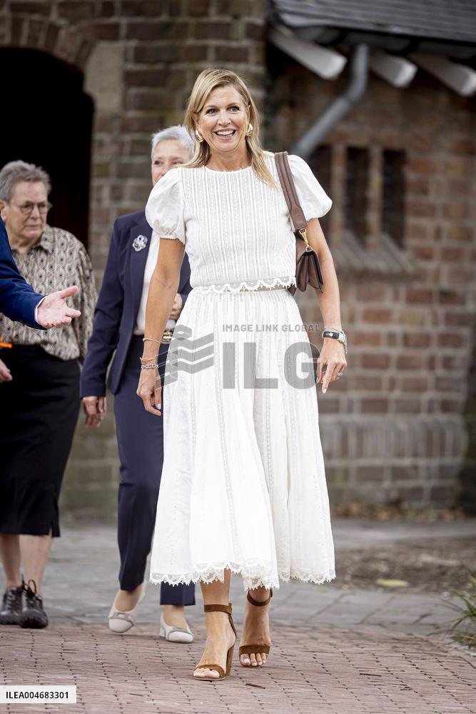 Queen Maxima Visits the Monastery Quarter - Netherlands