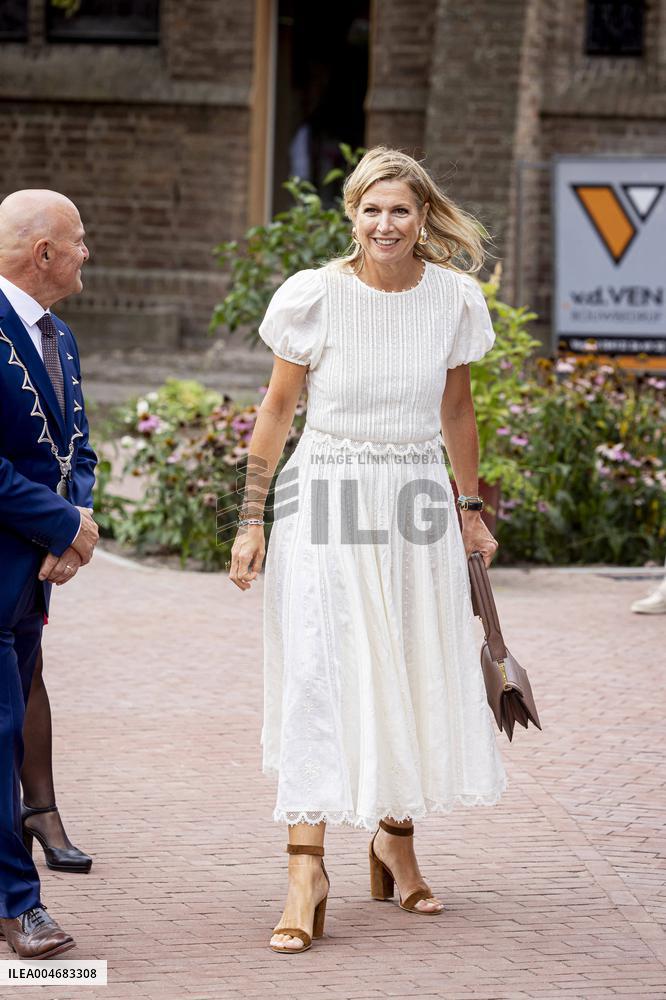 Queen Maxima Visits the Monastery Quarter - Netherlands