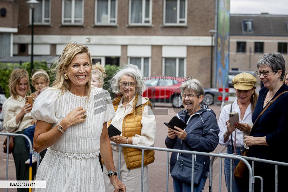 Queen Maxima Visits the Monastery Quarter - Netherlands