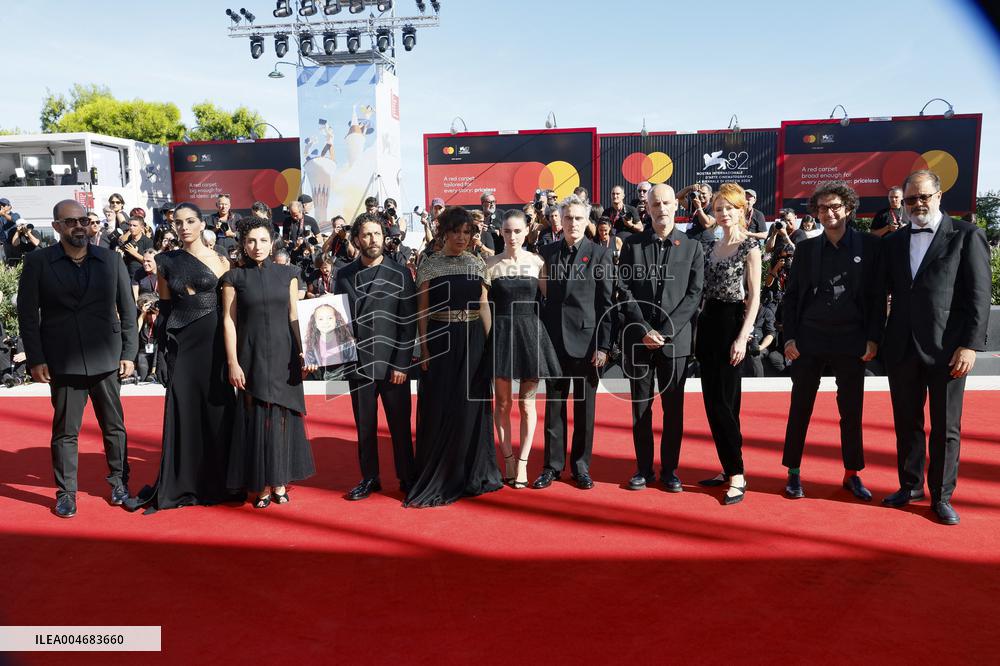 Venice - Red carpet film “The Voice Of Hind Rajab” MP