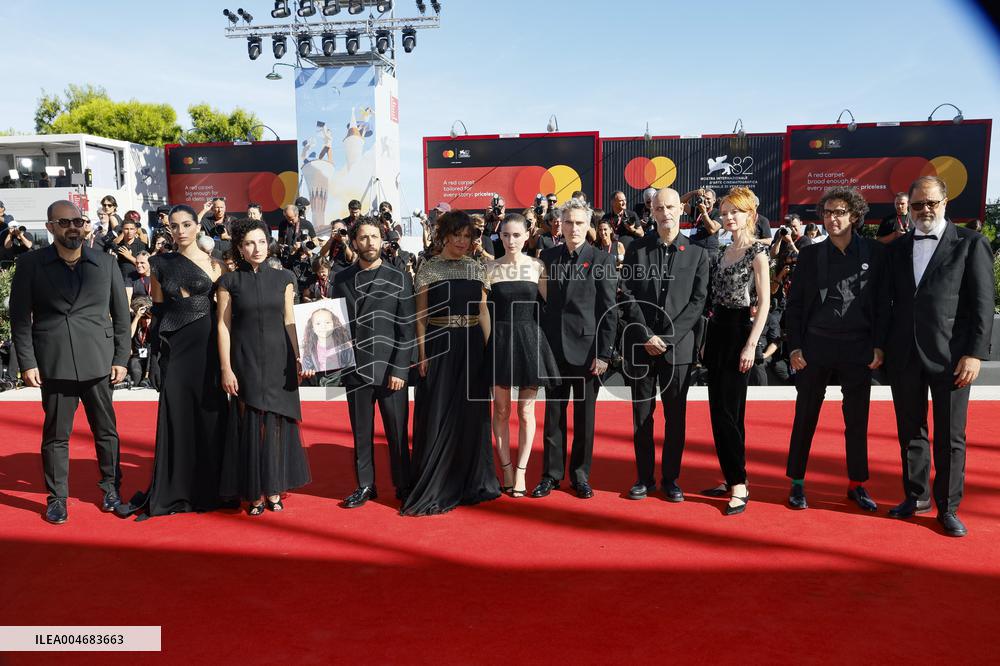 Venice - Red carpet film “The Voice Of Hind Rajab” MP