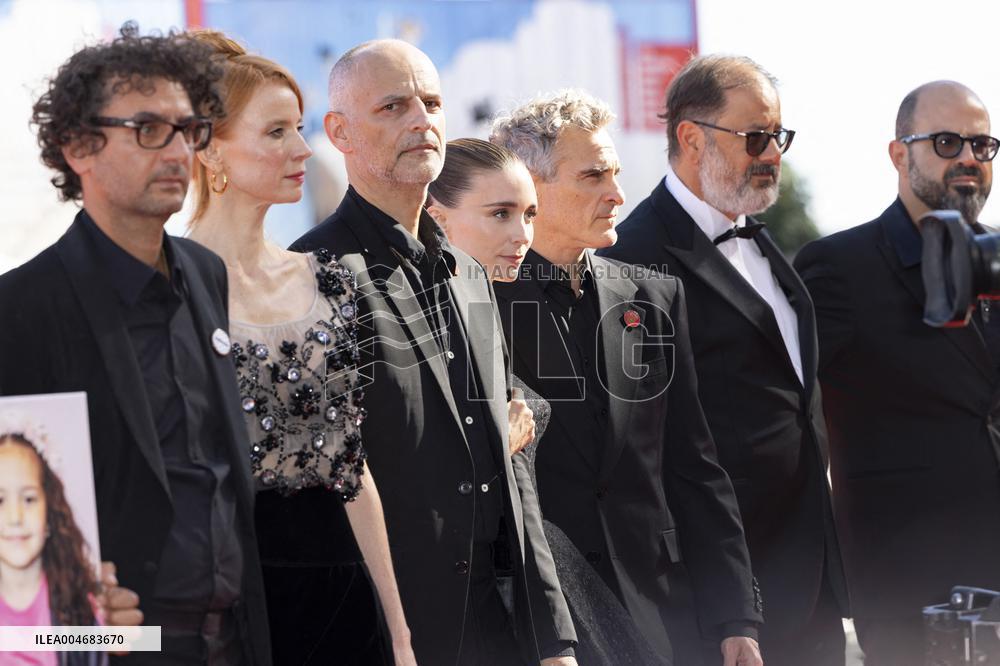 Venice - Red carpet film “The Voice Of Hind Rajab” MP