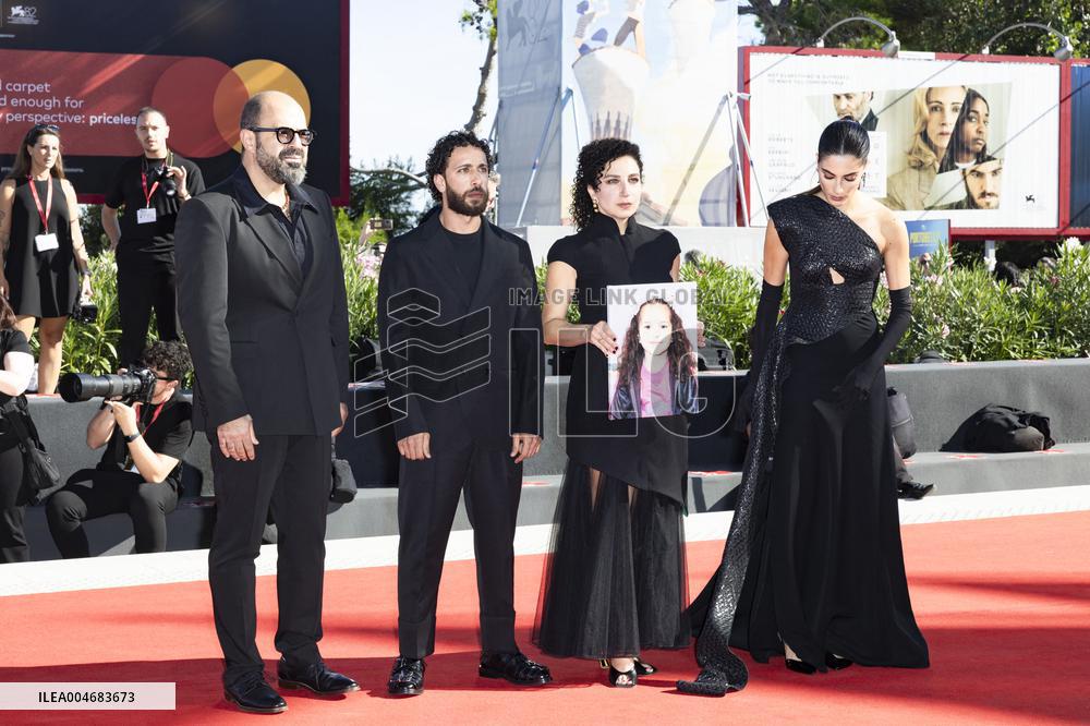 Venice - Red carpet film “The Voice Of Hind Rajab” MP