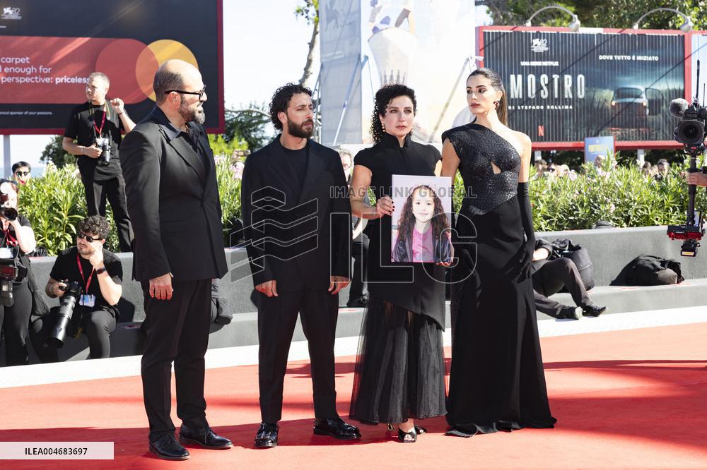 Venice - Red carpet film “The Voice Of Hind Rajab” MP
