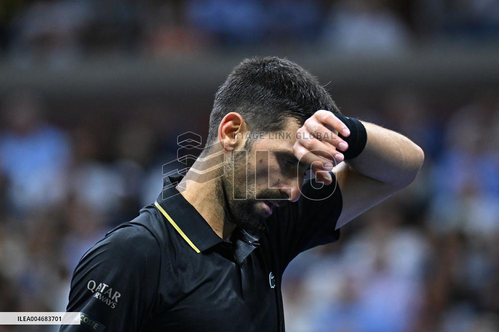 US Open - Novak Djokovic v Taylor Fritz