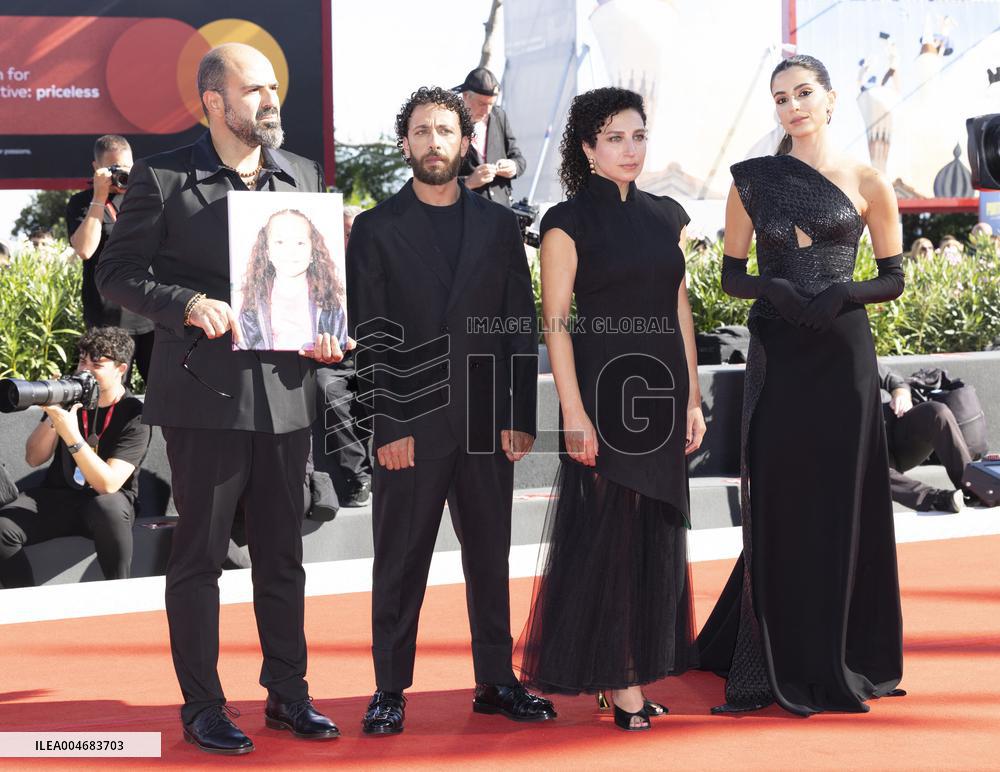 Venice - Red carpet film “The Voice Of Hind Rajab” MP