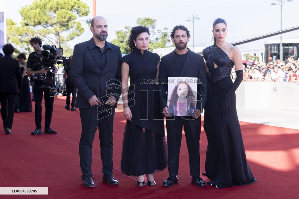 Venice - Red carpet film “The Voice Of Hind Rajab” MP