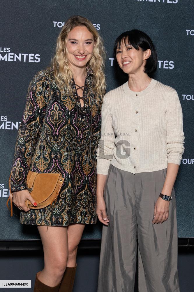 Les Tourmentes Paris Film Premiere