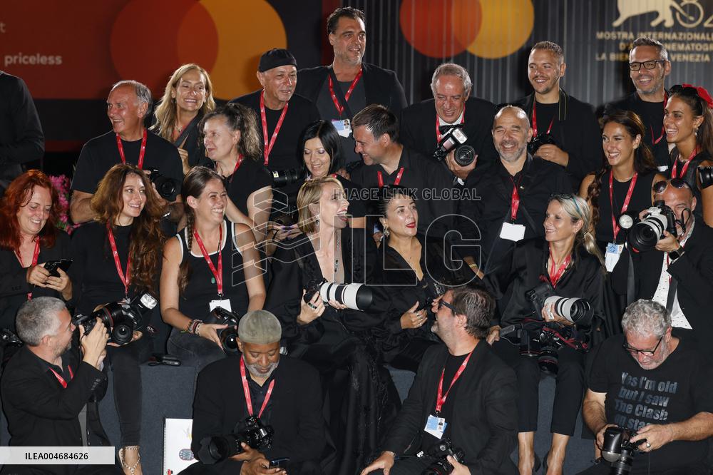Venice - Red carpetl Cartier Glory To The Filmmaker Award 2025 and the "In the Hand of Dante" MP