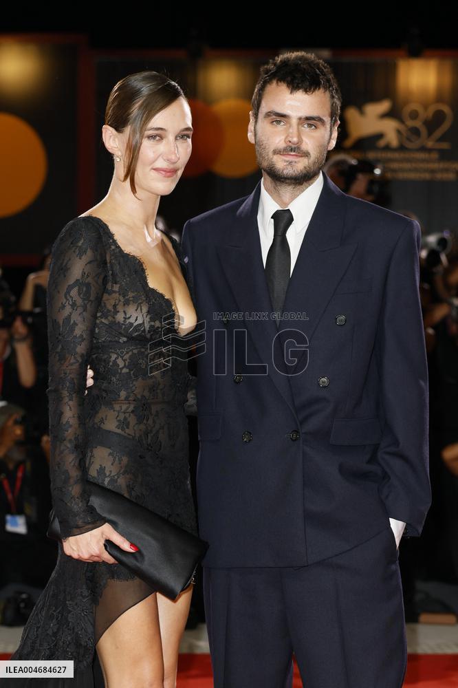 Venice - Red carpetl Cartier Glory To The Filmmaker Award 2025 and the "In the Hand of Dante" MP