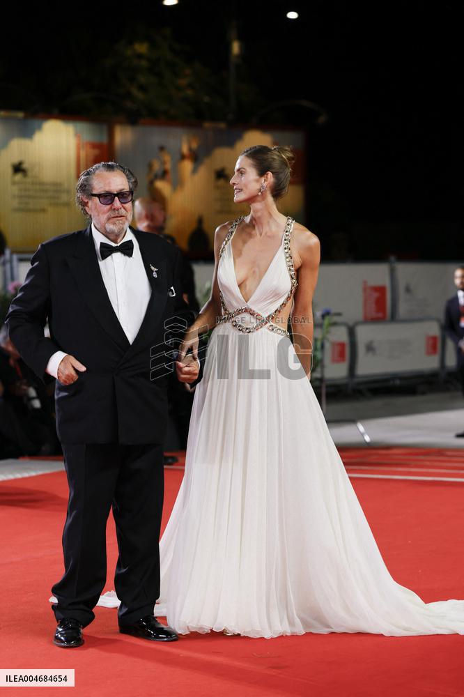 Venice - Red carpetl Cartier Glory To The Filmmaker Award 2025 and the "In the Hand of Dante" MP