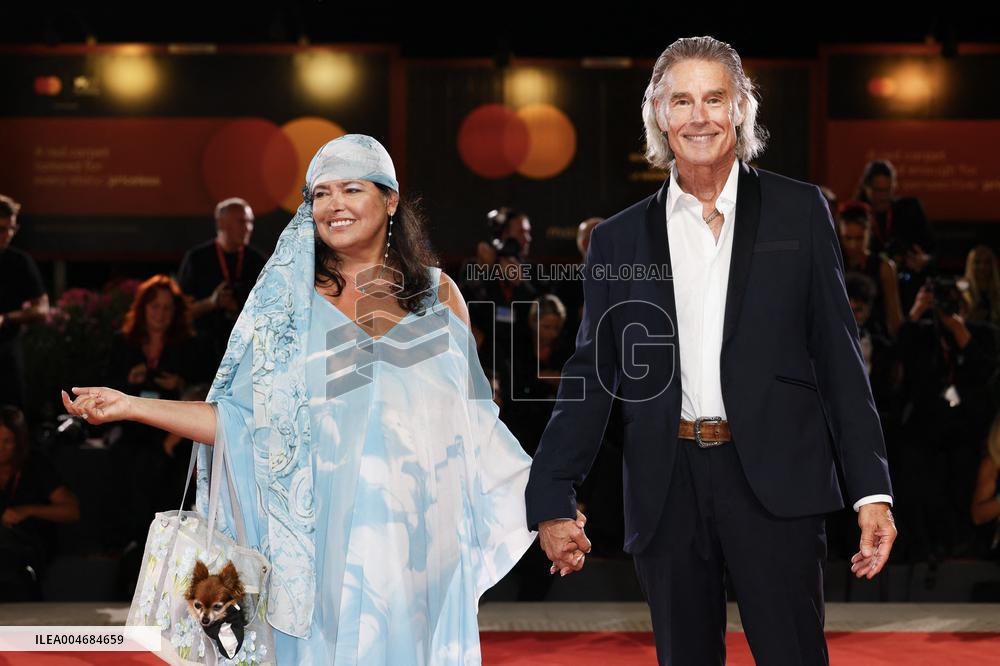 Venice - Red carpetl Cartier Glory To The Filmmaker Award 2025 and the "In the Hand of Dante" MP