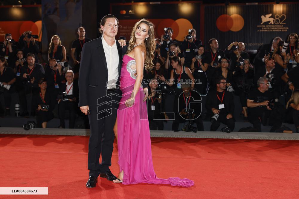 Venice - Red carpetl Cartier Glory To The Filmmaker Award 2025 and the "In the Hand of Dante" MP