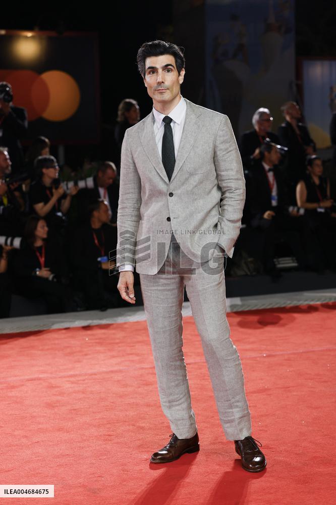 Venice - Red carpetl Cartier Glory To The Filmmaker Award 2025 and the "In the Hand of Dante" MP