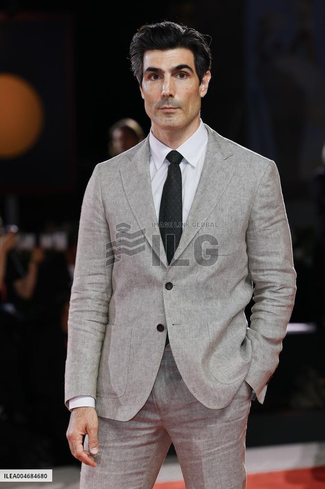 Venice - Red carpetl Cartier Glory To The Filmmaker Award 2025 and the "In the Hand of Dante" MP