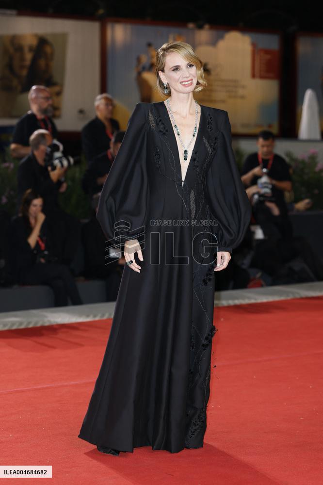 Venice - Red carpetl Cartier Glory To The Filmmaker Award 2025 and the "In the Hand of Dante" MP