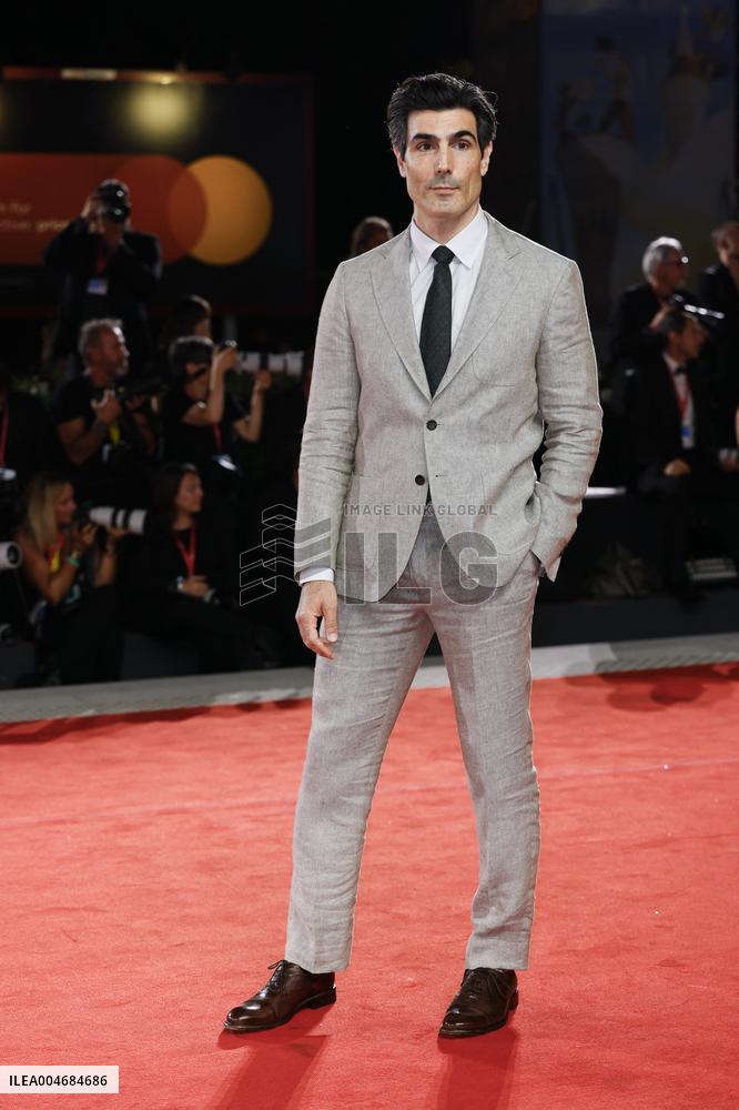 Venice - Red carpetl Cartier Glory To The Filmmaker Award 2025 and the "In the Hand of Dante" MP