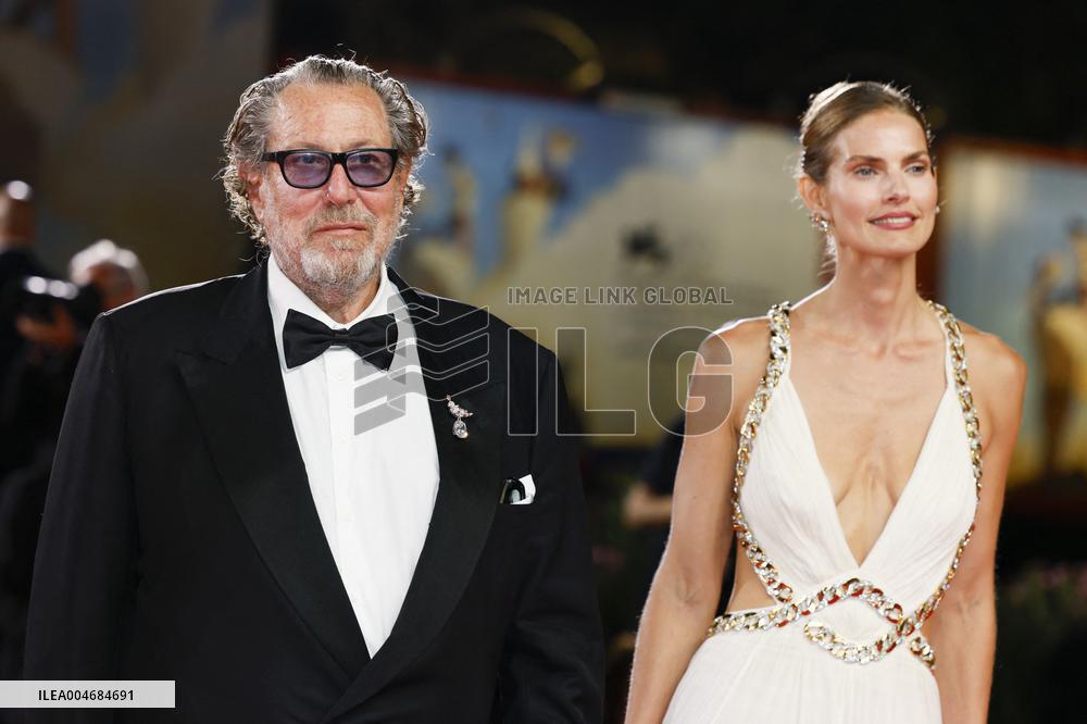 Venice - Red carpetl Cartier Glory To The Filmmaker Award 2025 and the "In the Hand of Dante" MP