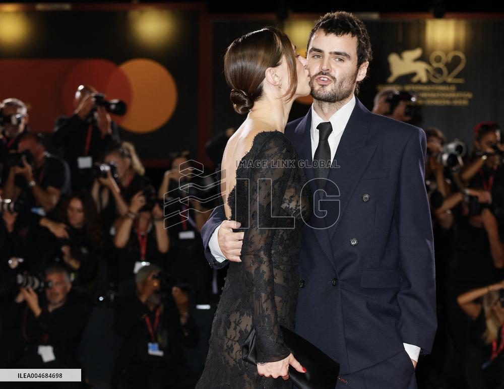 Venice - Red carpetl Cartier Glory To The Filmmaker Award 2025 and the "In the Hand of Dante" MP