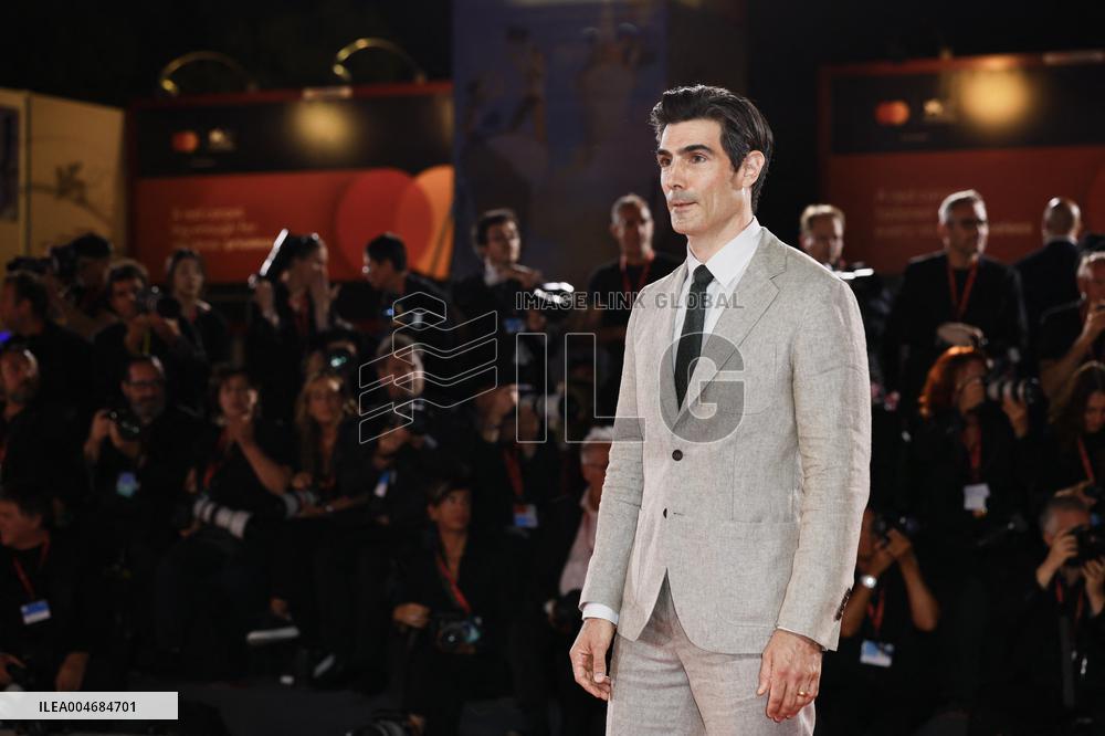 Venice - Red carpetl Cartier Glory To The Filmmaker Award 2025 and the "In the Hand of Dante" MP