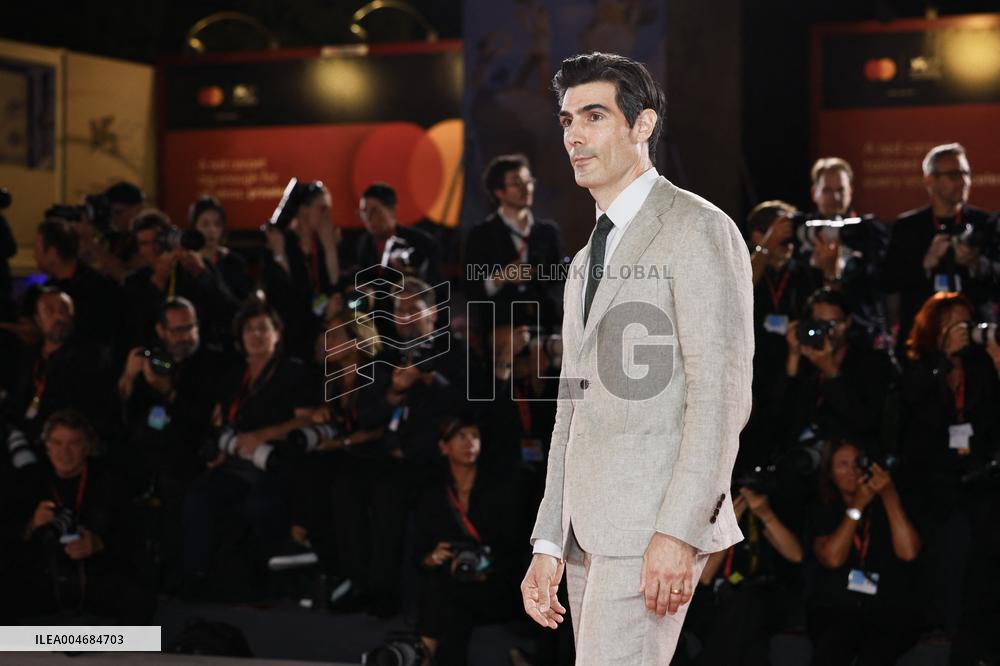 Venice - Red carpetl Cartier Glory To The Filmmaker Award 2025 and the "In the Hand of Dante" MP