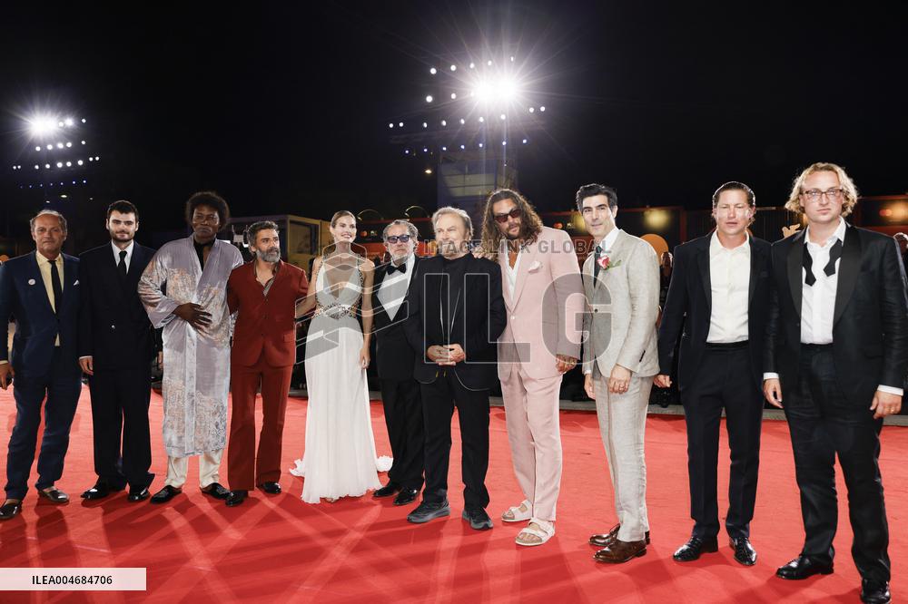 Venice - Red carpetl Cartier Glory To The Filmmaker Award 2025 and the "In the Hand of Dante" MP