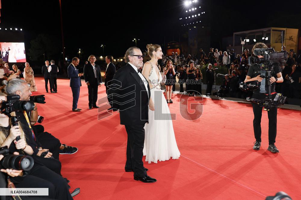 Venice - Red carpetl Cartier Glory To The Filmmaker Award 2025 and the "In the Hand of Dante" MP