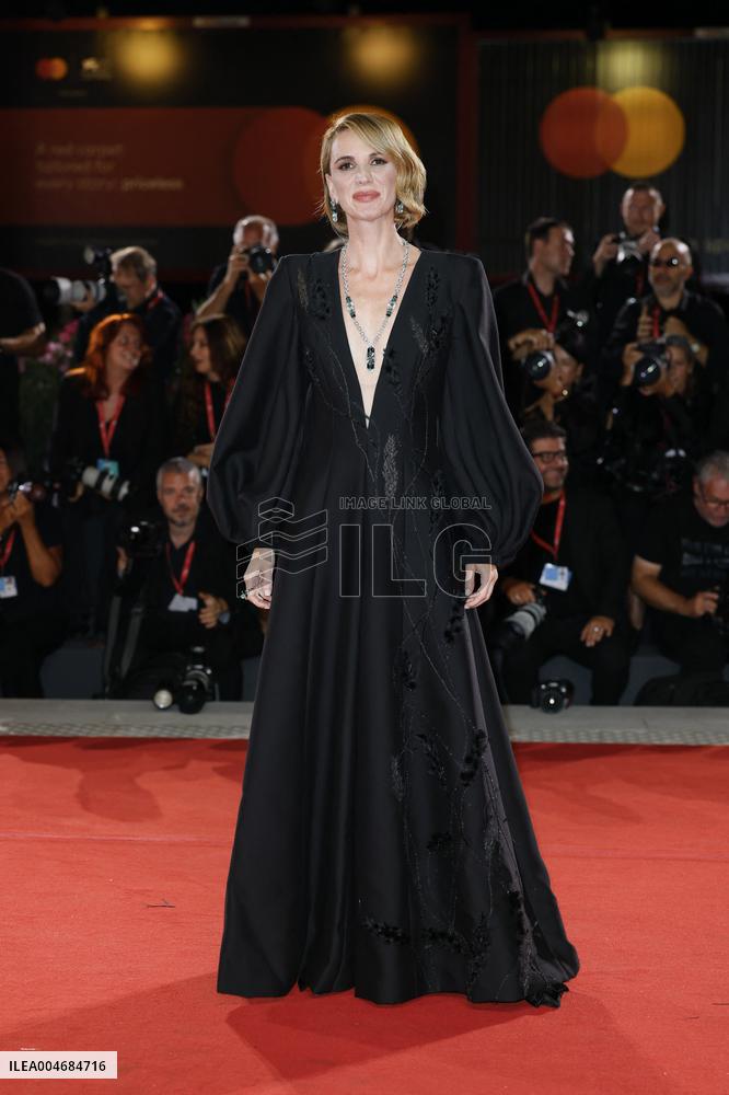 Venice - Red carpetl Cartier Glory To The Filmmaker Award 2025 and the "In the Hand of Dante" MP