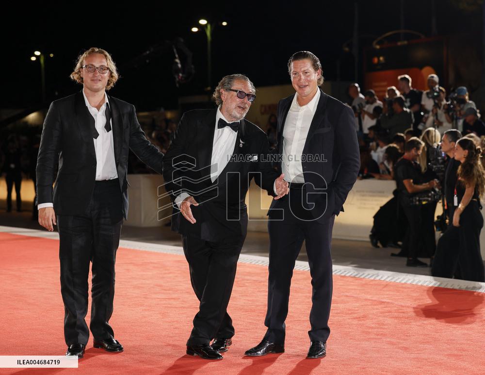 Venice - Red carpetl Cartier Glory To The Filmmaker Award 2025 and the "In the Hand of Dante" MP