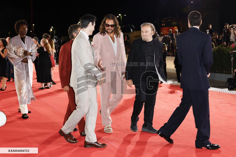 Venice - Red carpetl Cartier Glory To The Filmmaker Award 2025 and the "In the Hand of Dante" MP