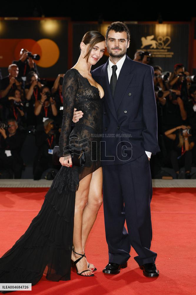 Venice - Red carpetl Cartier Glory To The Filmmaker Award 2025 and the "In the Hand of Dante" MP