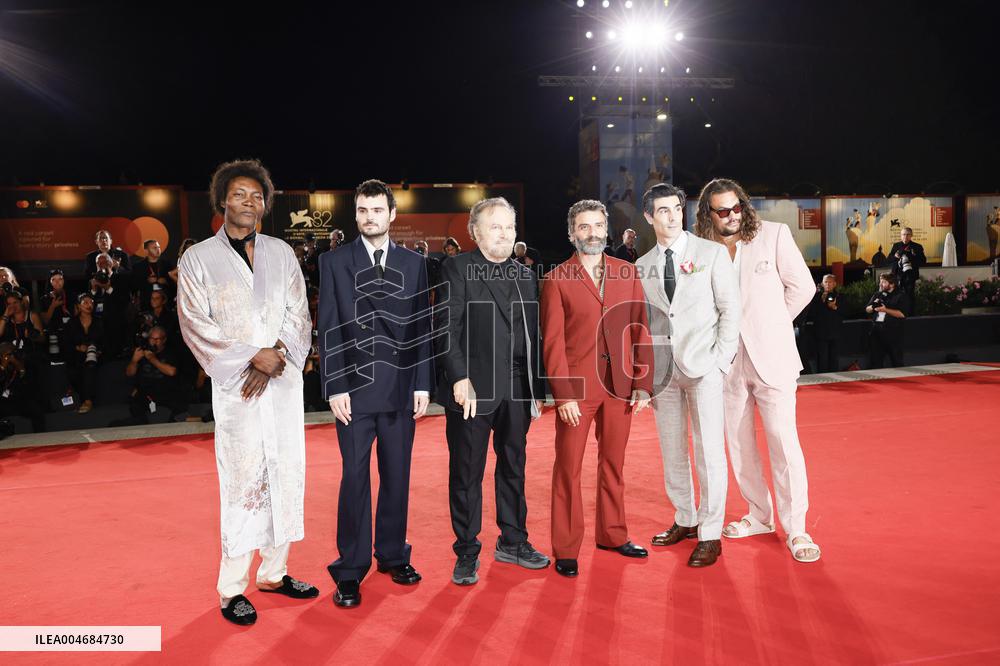 Venice - Red carpetl Cartier Glory To The Filmmaker Award 2025 and the "In the Hand of Dante" MP