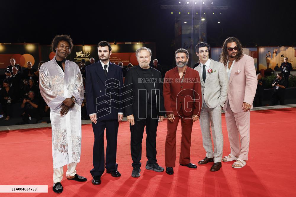 Venice - Red carpetl Cartier Glory To The Filmmaker Award 2025 and the "In the Hand of Dante" MP