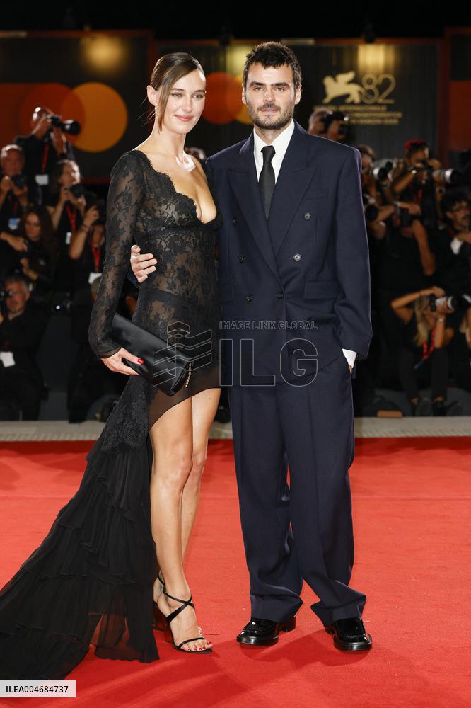 Venice - Red carpetl Cartier Glory To The Filmmaker Award 2025 and the "In the Hand of Dante" MP