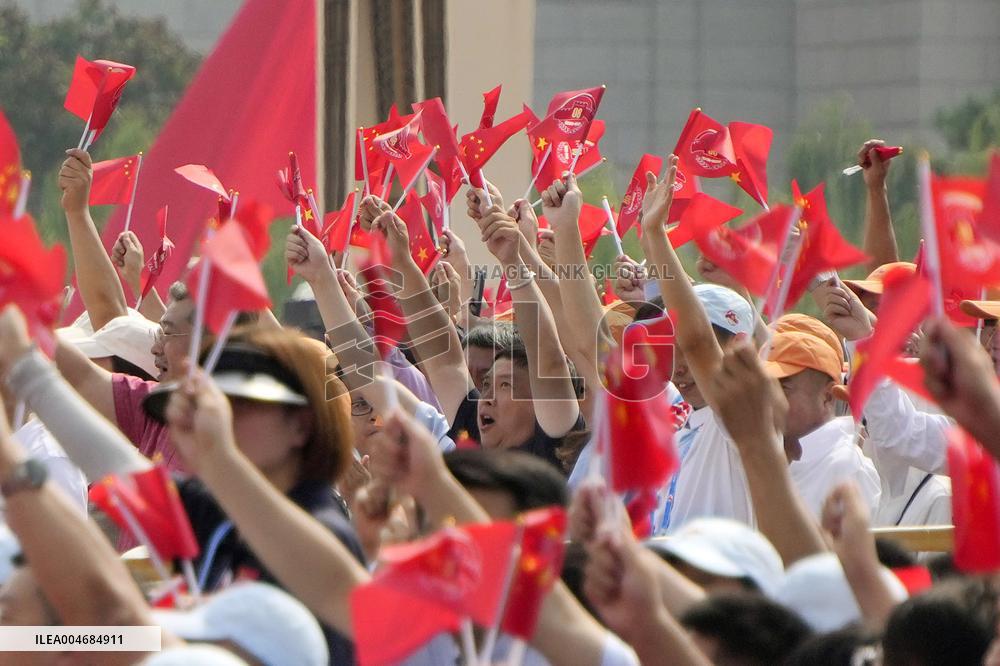 Military parade in Beijing