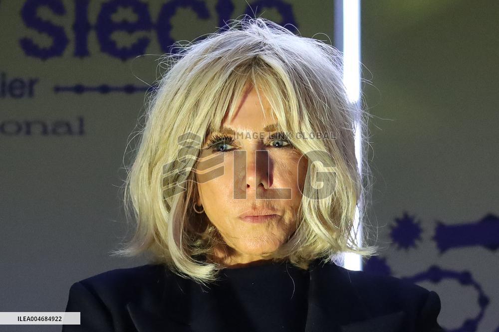 Rachida Dati And Brigitte Macron At Paris Design Week Launch - Paris