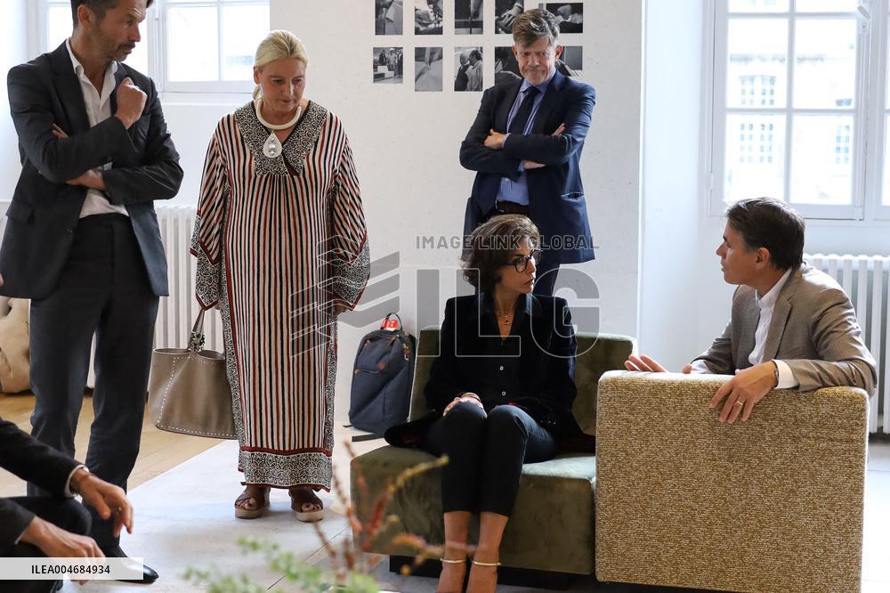 Rachida Dati And Brigitte Macron At Paris Design Week Launch - Paris