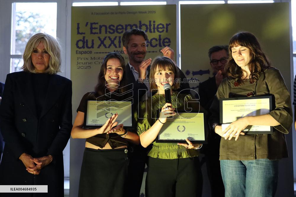 Rachida Dati And Brigitte Macron At Paris Design Week Launch - Paris