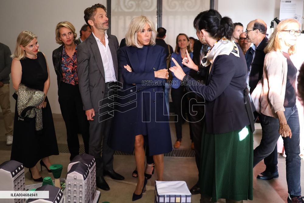 Rachida Dati And Brigitte Macron At Paris Design Week Launch - Paris